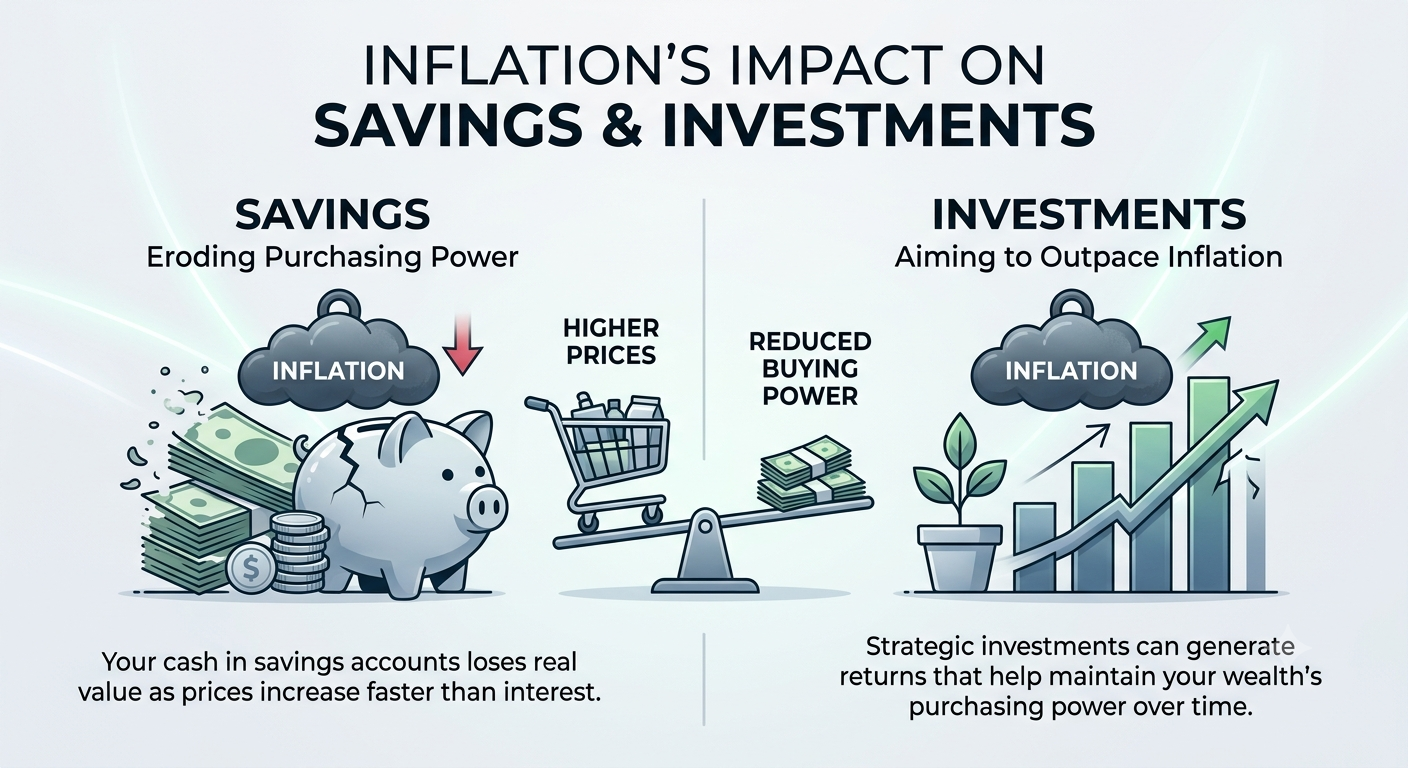 How Inflation Affects Your Savings and Investments